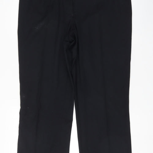 granitury Womens Black   Trousers  Size 38 L31.5 in