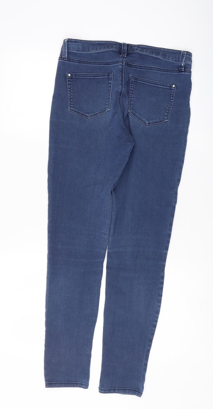 Ware denim Womens Blue Skinny Jeans Size 12 L29 in