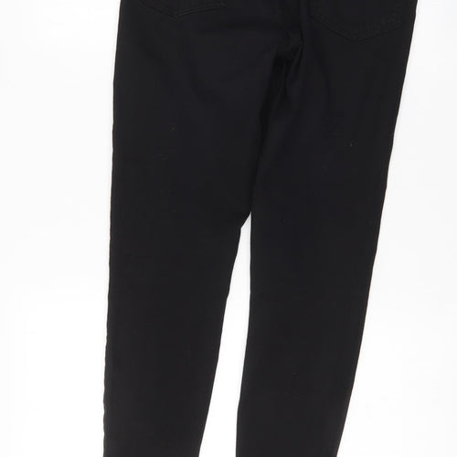 Denim & Co. Womens Black   Skinny Jeans Size 10 L29.5 in