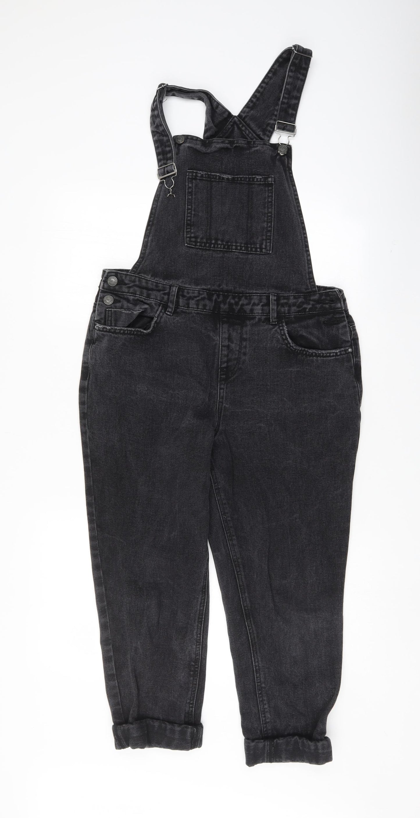 New Look Womens Black   Mom Jeans Size 12 L23 in