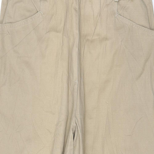 JOHN F. GEE Womens Beige   Trousers  Size 36 L26 in