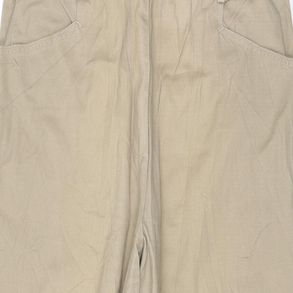 JOHN F. GEE Womens Beige   Trousers  Size 36 L26 in