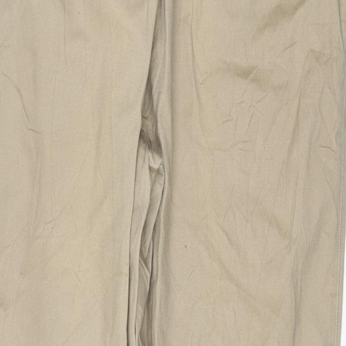 JOHN F. GEE Womens Beige   Trousers  Size 36 L26 in