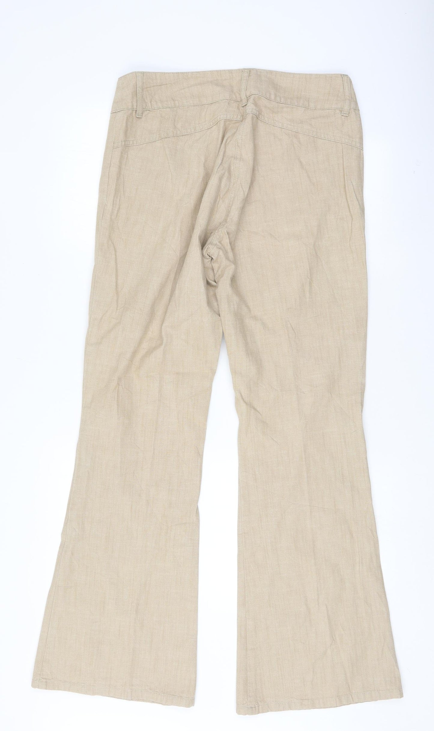 WE Womens Beige   Trousers  Size 32 L32 in