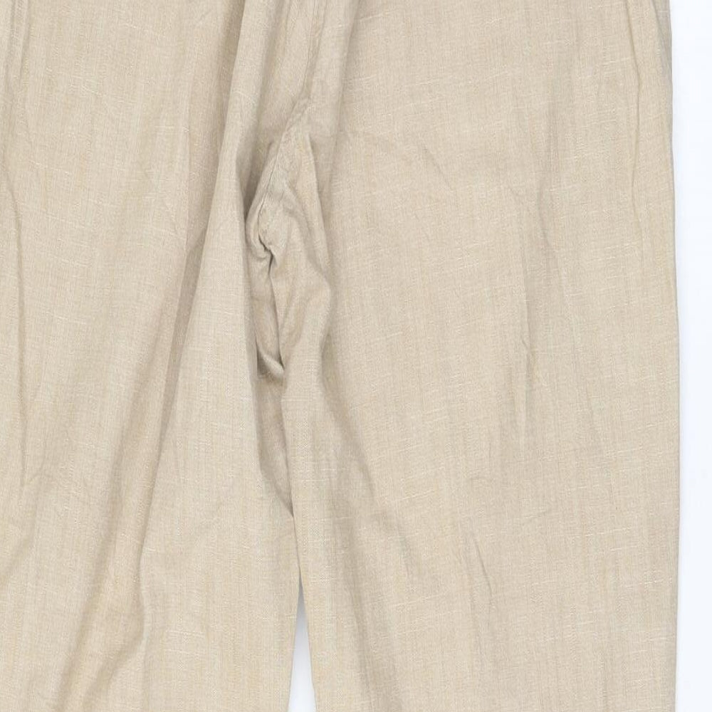 WE Womens Beige   Trousers  Size 32 L32 in