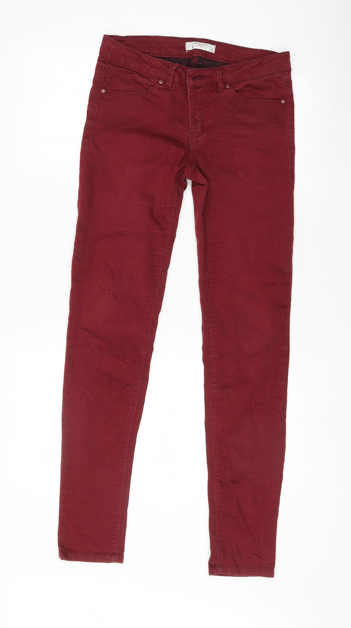 Springfield Womens Red   Skinny Jeans Size 29 L31 in