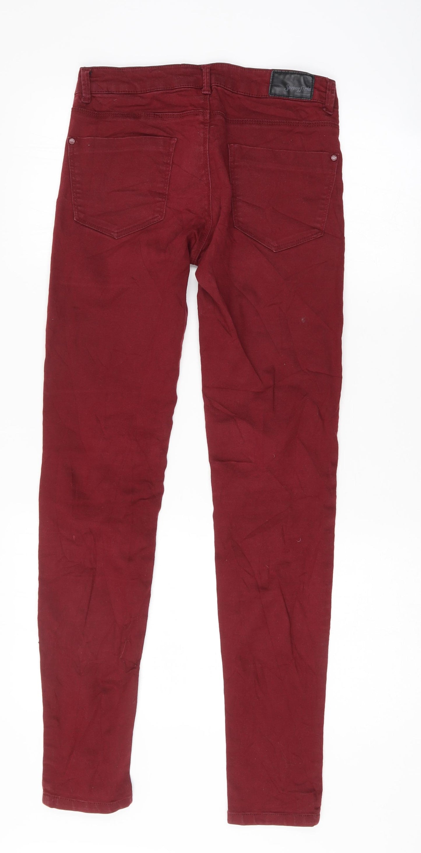 Springfield Womens Red   Skinny Jeans Size 29 L31 in