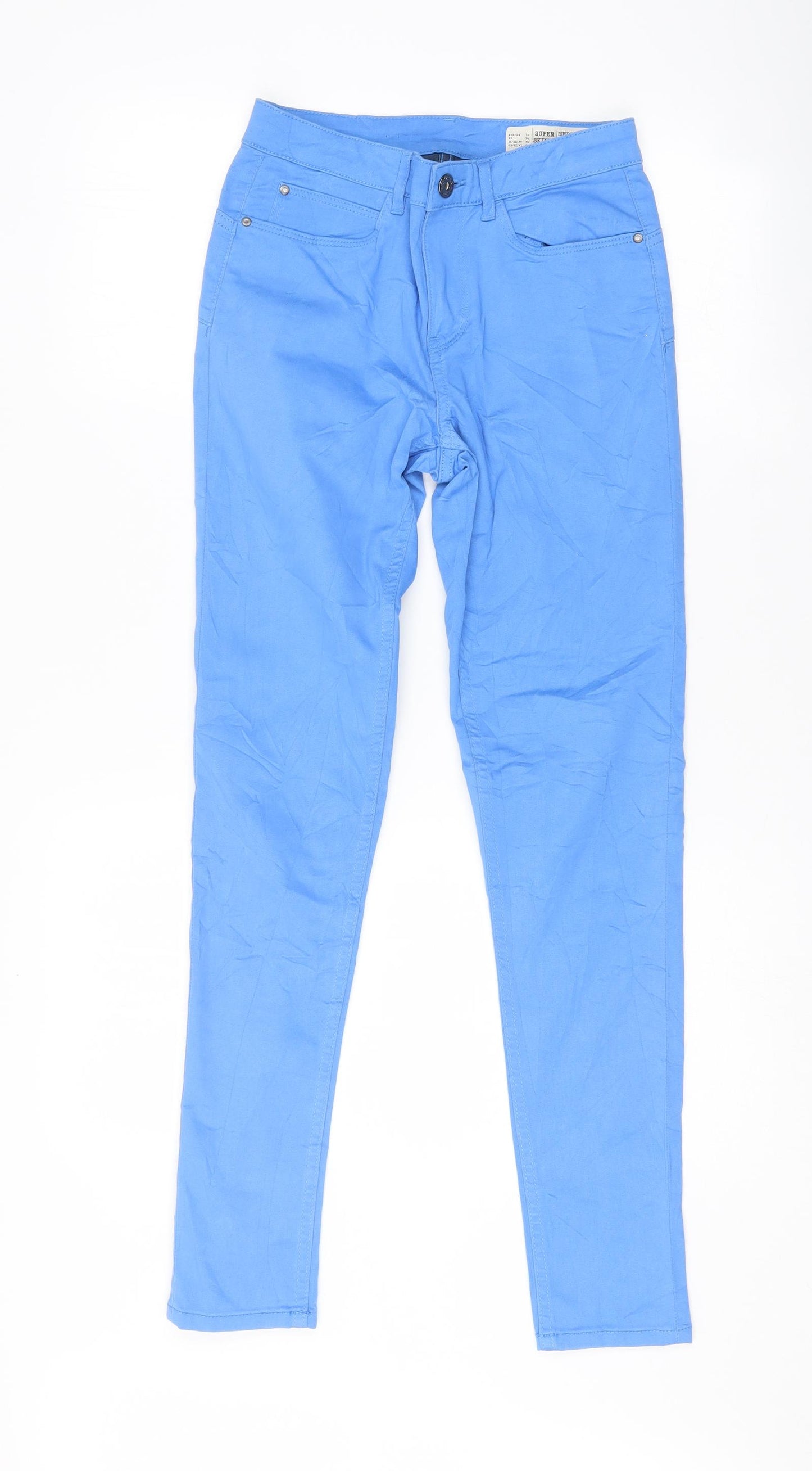 ESMARA Womens Blue   Skinny Jeans Size 8 L29 in