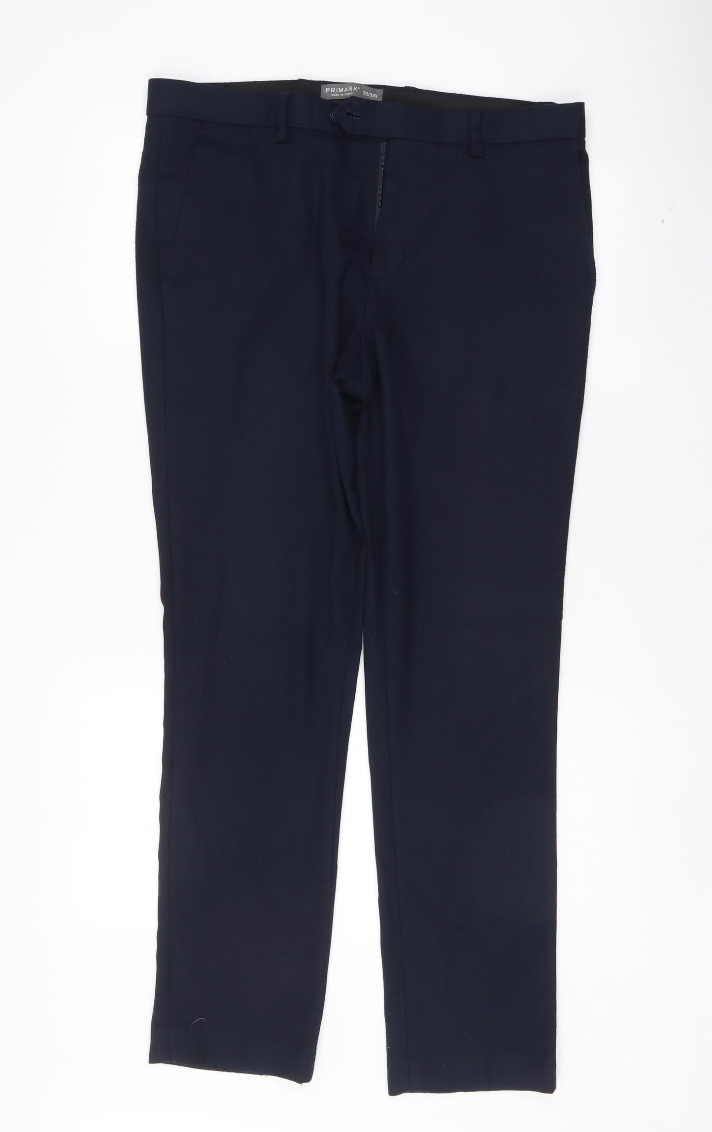 Primark Womens Blue   Trousers  Size 32 L30.5 in