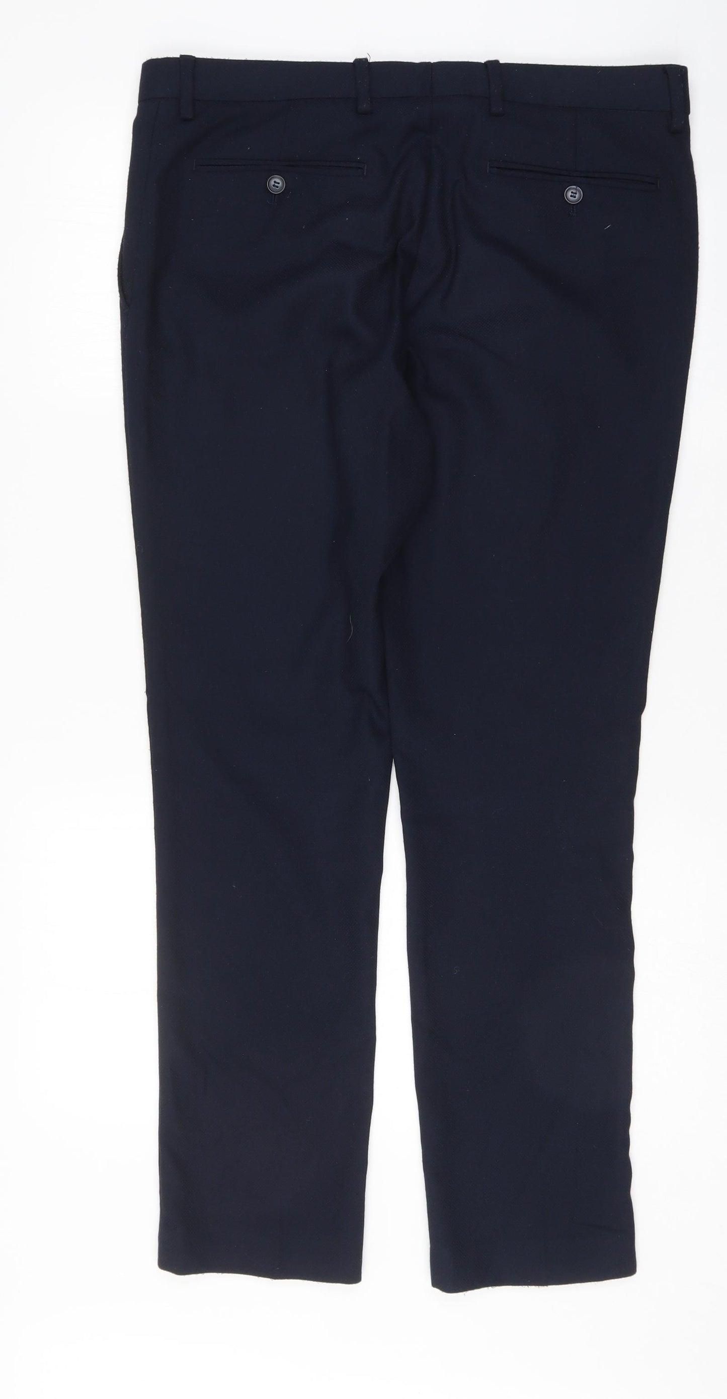 Primark Womens Blue   Trousers  Size 32 L30.5 in