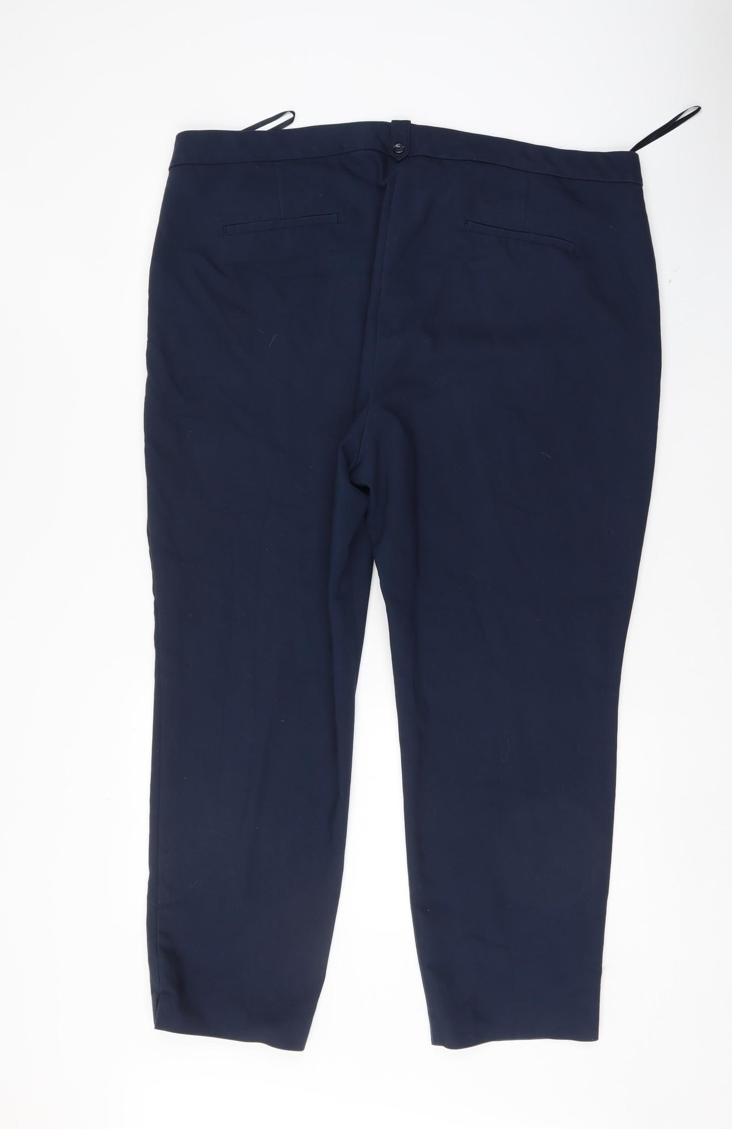 Monsoon Womens Blue   Trousers  Size 22 L28 in