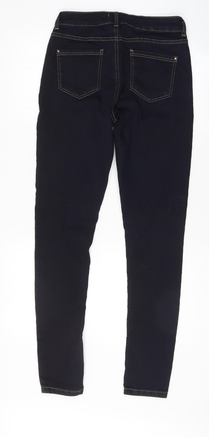 Dorothy Perkins Womens Black Skinny Jeans Size 10 L31 in