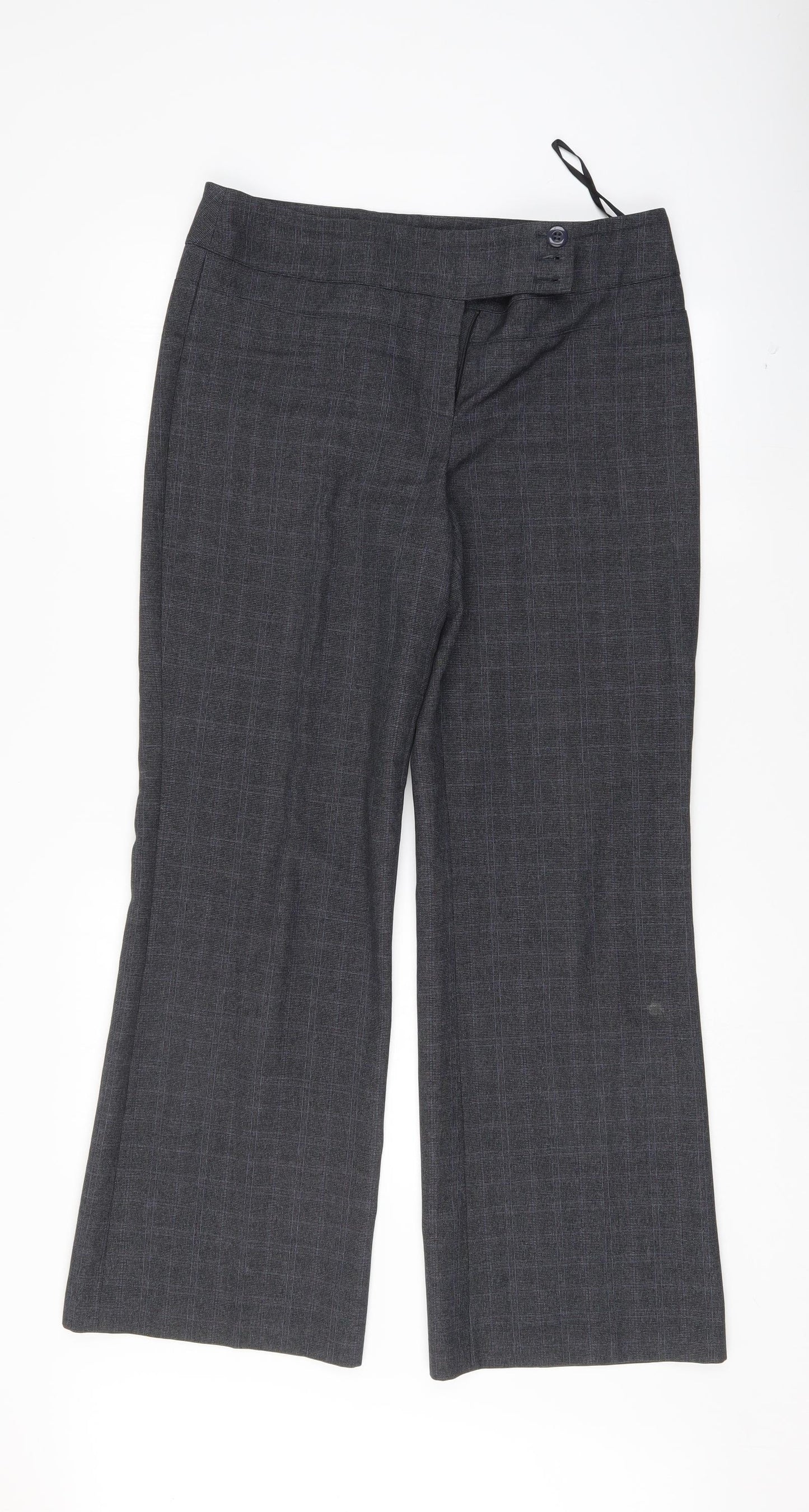 NEXT Womens Grey   Trousers  Size 12 L31 in