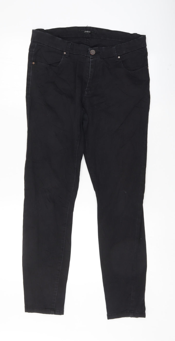 Lindex Womens Black   Skinny Jeans Size 32 L29 in