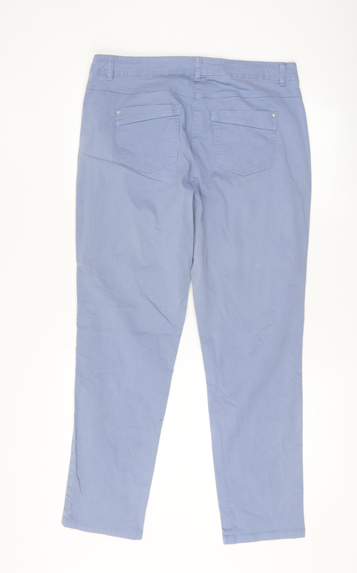 canda Womens Blue   Trousers  Size 34 L28.5 in