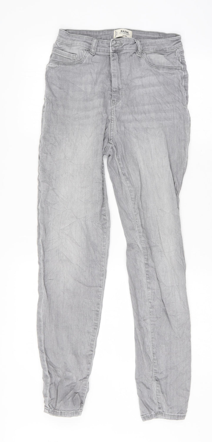 Rana Womens Grey   Skinny Jeans Size 28 L29 in
