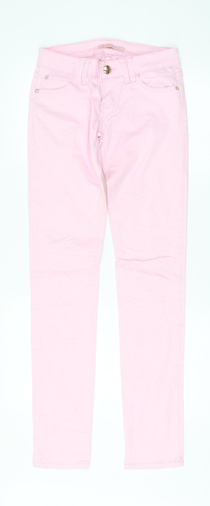 MISS RJ Womens Pink   Skinny Jeans Size 28 L33 in