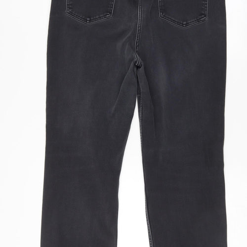 Marks and Spencer Womens Black   Straight Jeans Size 36 L28 in