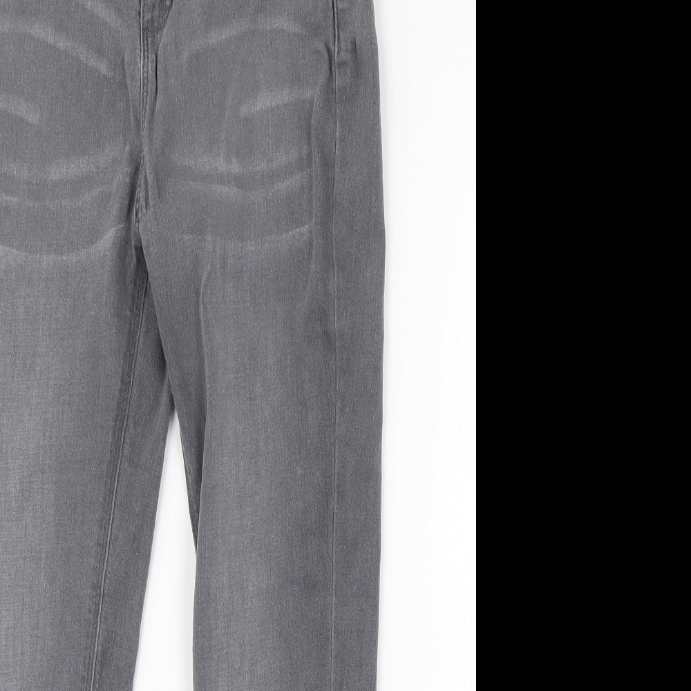 Denim & Co. Girls Grey   Skinny Jeans Size 11-12 Years