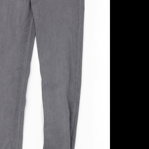 Denim & Co. Girls Grey   Skinny Jeans Size 11-12 Years