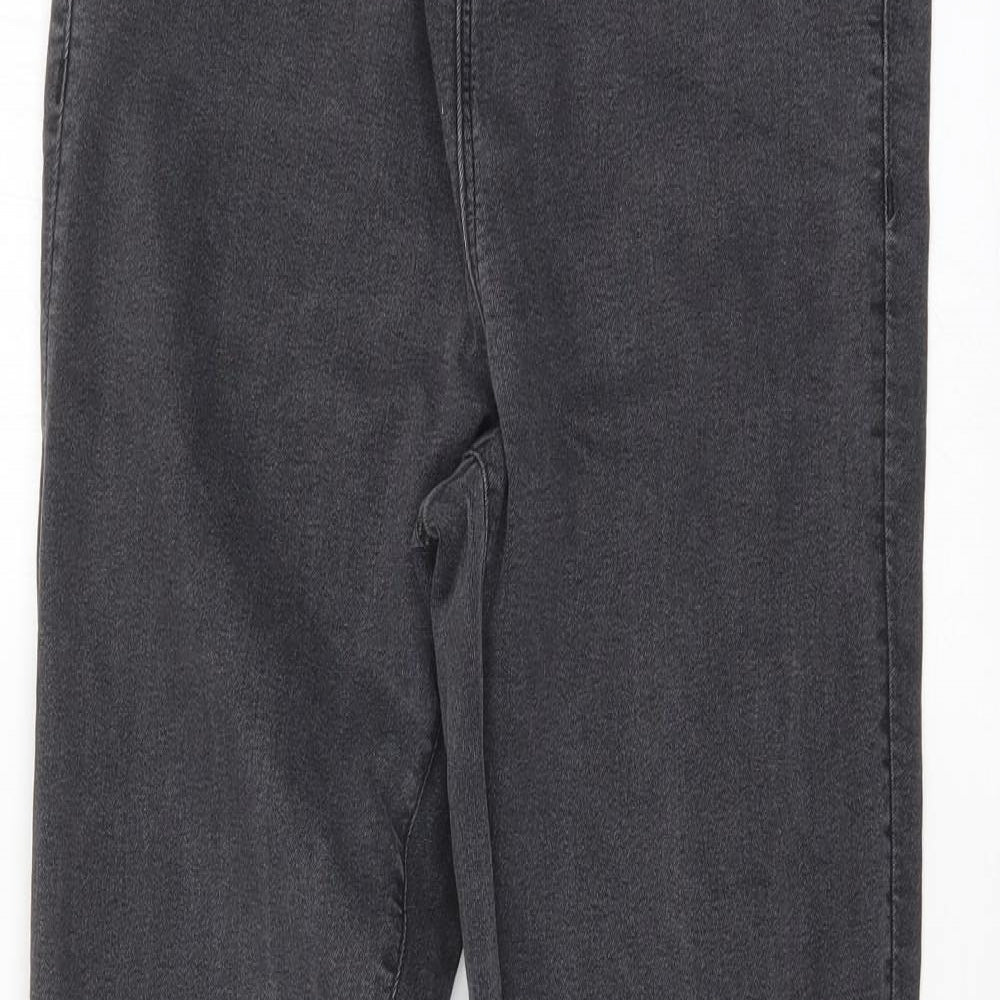 H&M Womens Grey   Jegging Jeans Size 12 L31 in