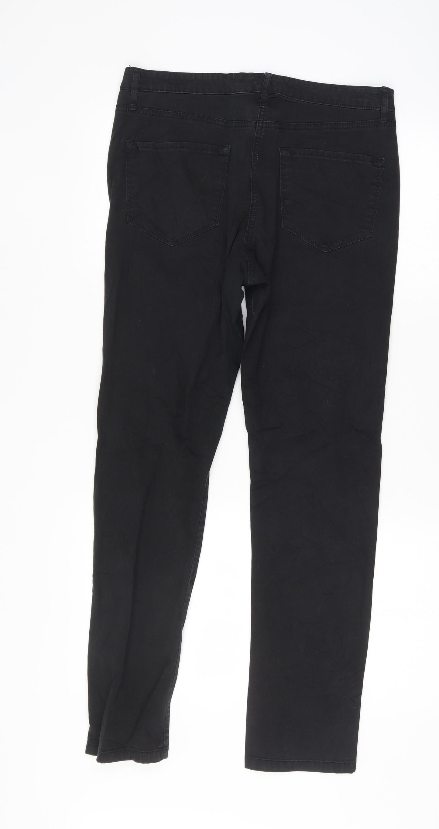 Marks and Spencer Womens Black   Trousers  Size 32 L28 in