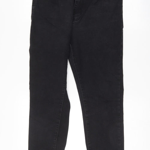 Preworn Womens Black   Straight Jeans Size 33 L27 in