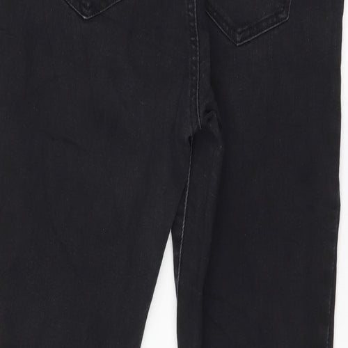Preworn Womens Black   Straight Jeans Size 33 L27 in