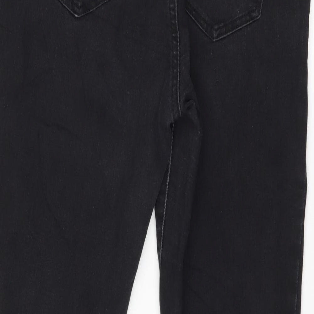 Preworn Womens Black   Straight Jeans Size 33 L27 in