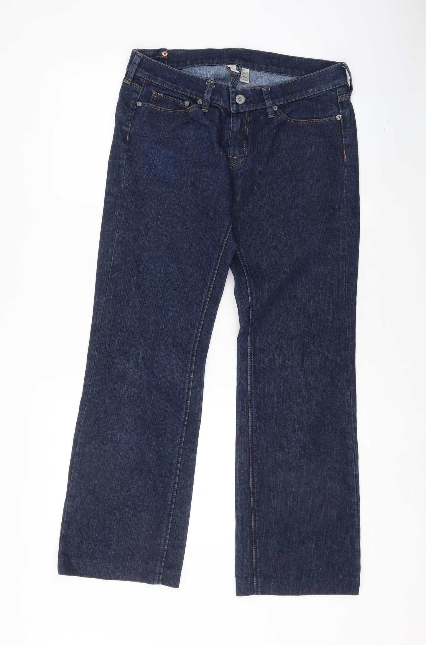 mng jeans Womens Blue   Bootcut Jeans Size 14 L29 in