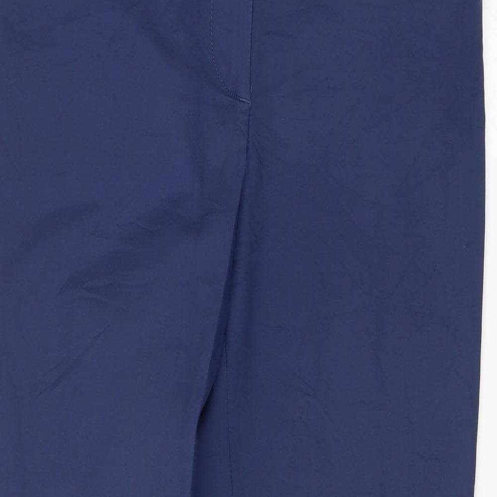 H&M Womens Blue   Trousers  Size 8 L26 in