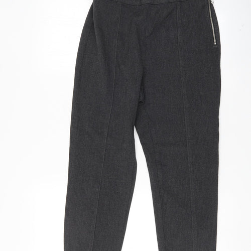 H&M Womens Grey   Trousers  Size 12 L29 in