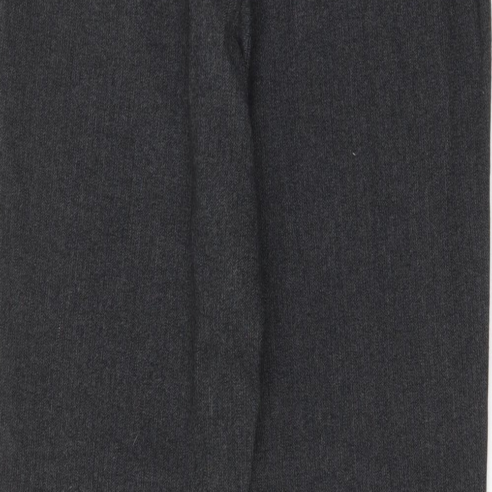 H&M Womens Grey   Trousers  Size 12 L29 in