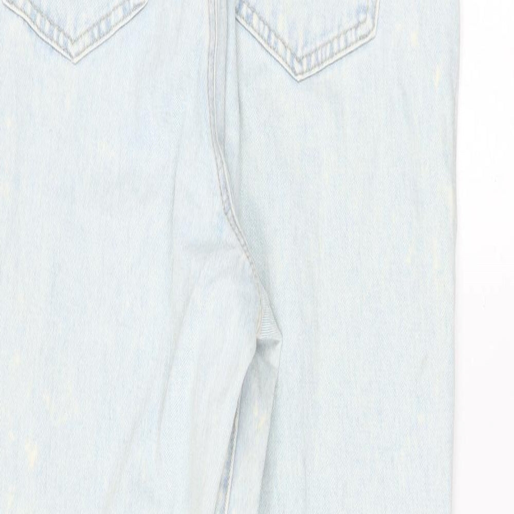 Missguided Womens Blue   Mom Jeans Size 10 L30 in