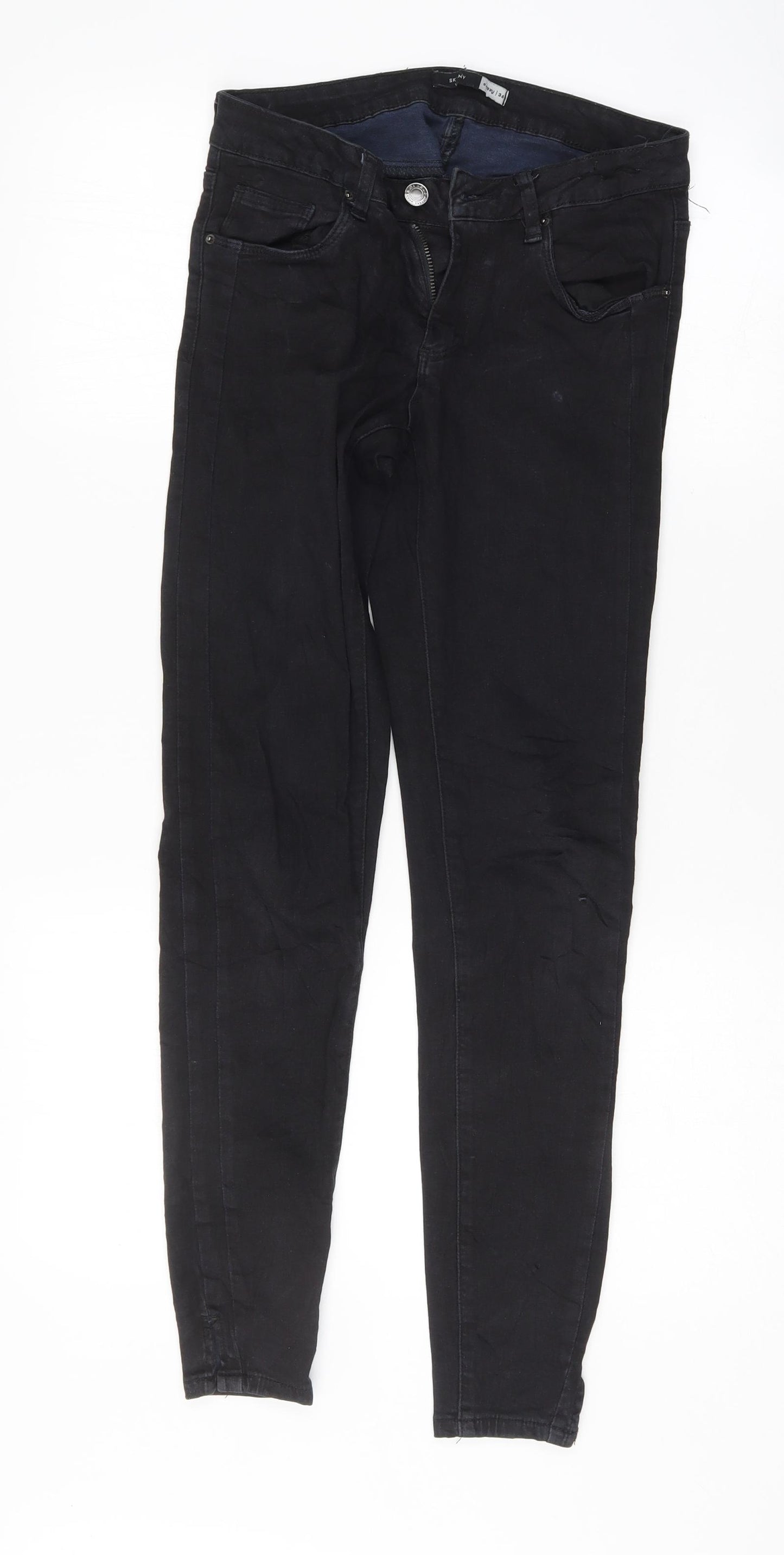Sinsay Womens Black   Skinny Jeans Size 8 L28.5 in