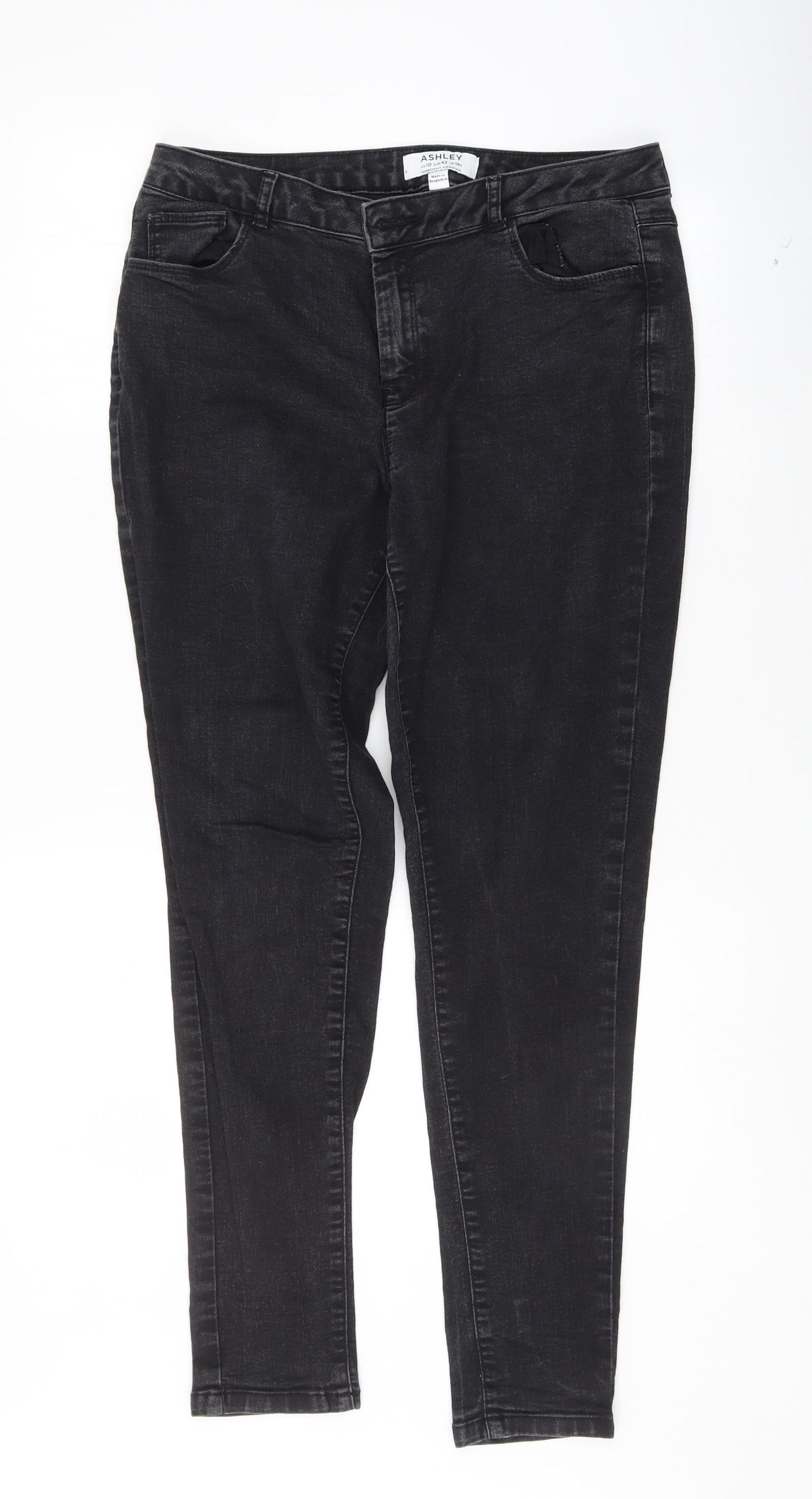 Dorothy Perkins Womens Black   Skinny Jeans Size 14 L29 in