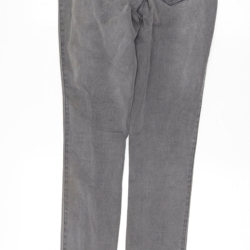 Only Womens Grey   Skinny Jeans Size 28 L33.5 in