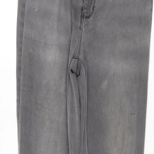 Only Womens Grey   Skinny Jeans Size 28 L33.5 in