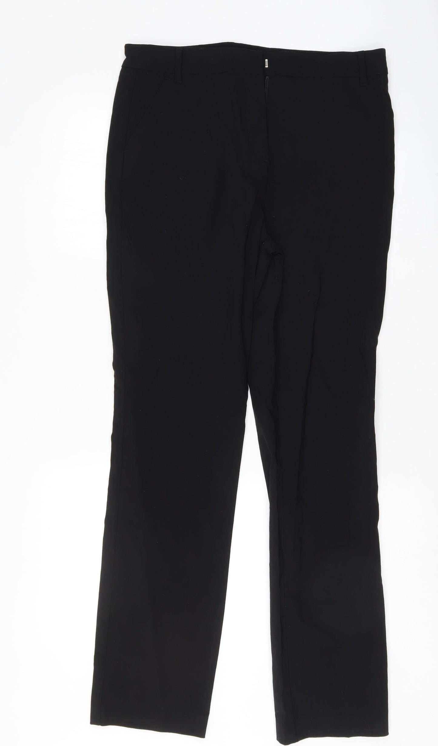 Matalan Womens Black   Trousers  Size 14 L30.5 in