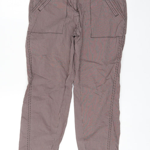 OPUS Womens Brown Striped  Trousers  Size 31 L25 in