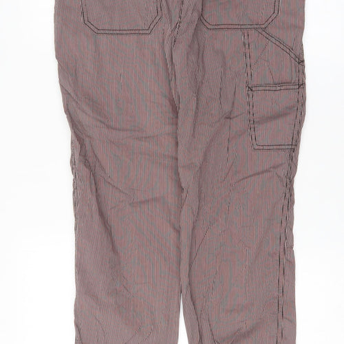 OPUS Womens Brown Striped  Trousers  Size 31 L25 in