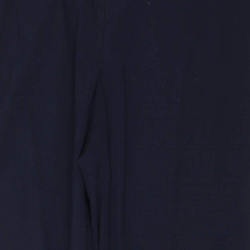 Marks and Spencer Womens Blue   Trousers  Size 18 L33 in
