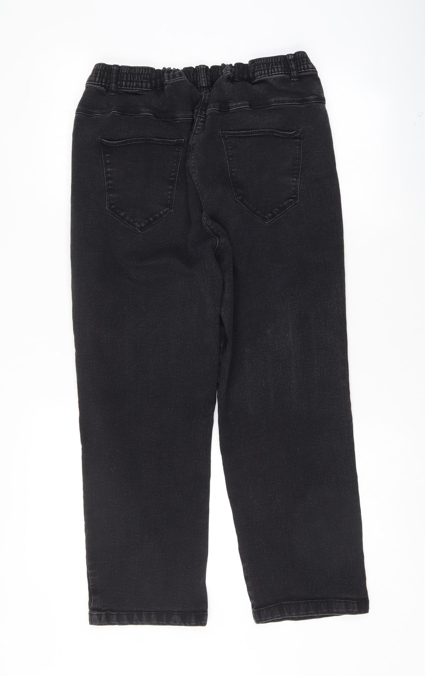 Bonmarché Womens Black   Straight Jeans Size 20 L24.5 in