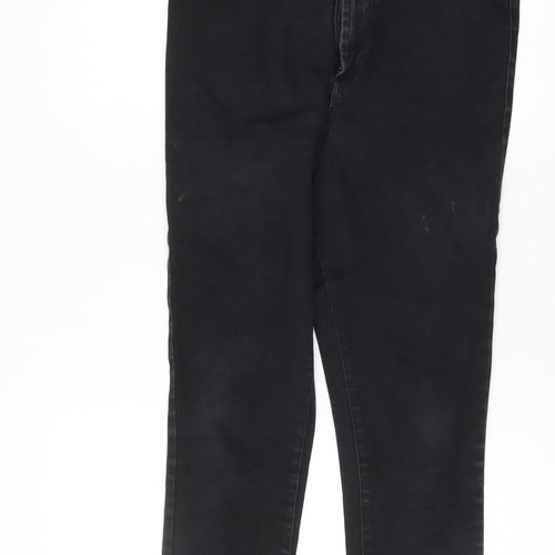 Denim & Co. Womens Black   Skinny Jeans Size 14 L27 in