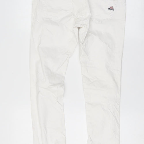 Buena Vista Womens White   Skinny Jeans Size XS L32 in