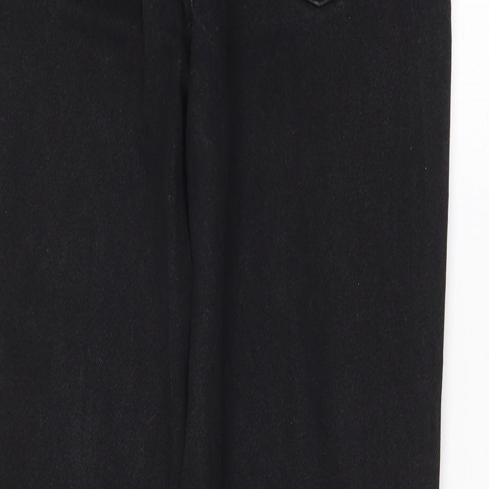 Primark Womens Black   Straight Jeans Size 6 L28.5 in