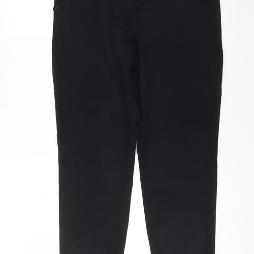 luizacco Womens Black   Trousers  Size 30 L27 in