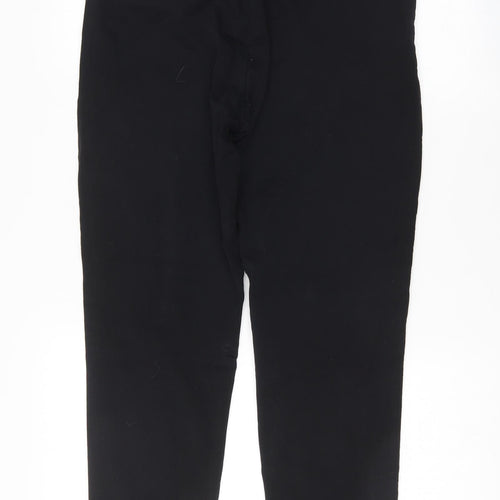 luizacco Womens Black   Trousers  Size 30 L27 in