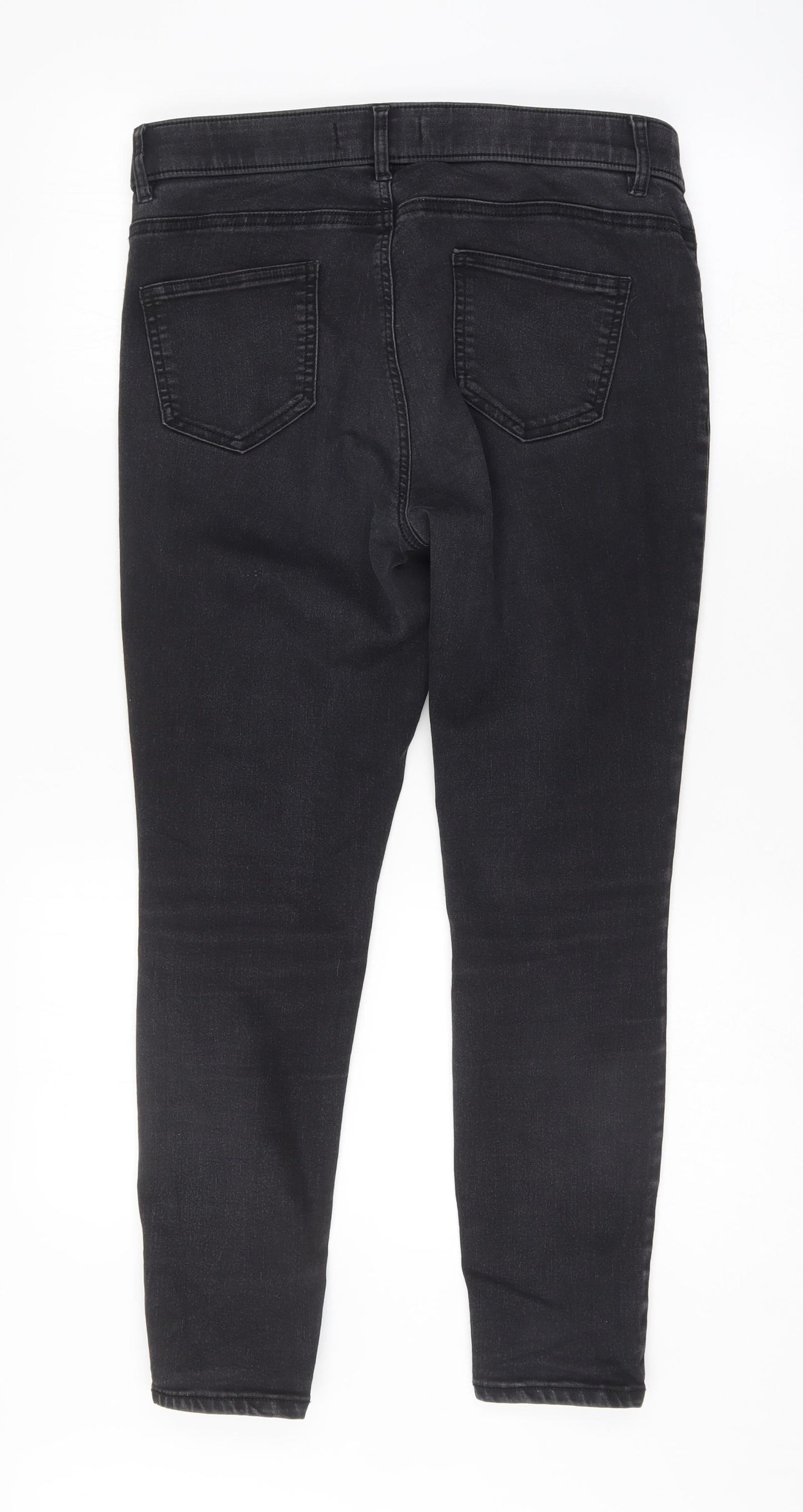 George Womens Black   Skinny Jeans Size 14 L27 in