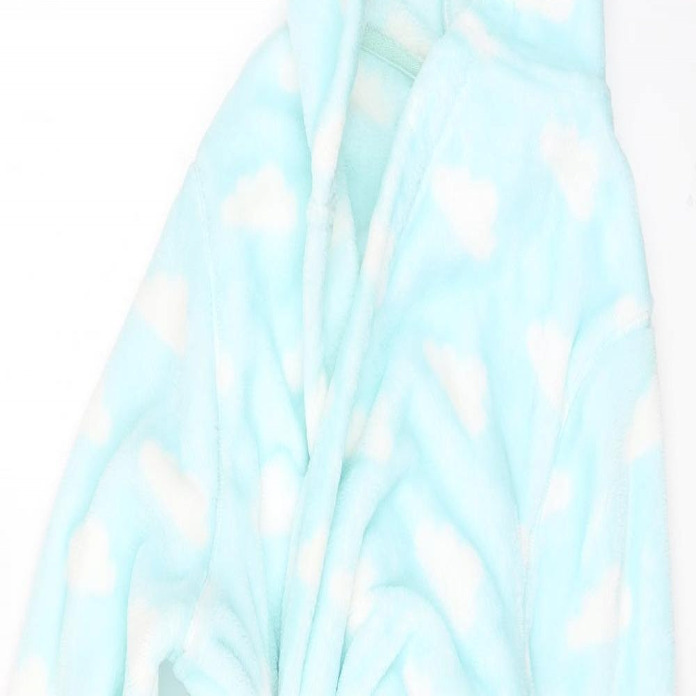 Marks and Spencer Girls Blue Polka Dot  Top Robe Size 13-14 Years
